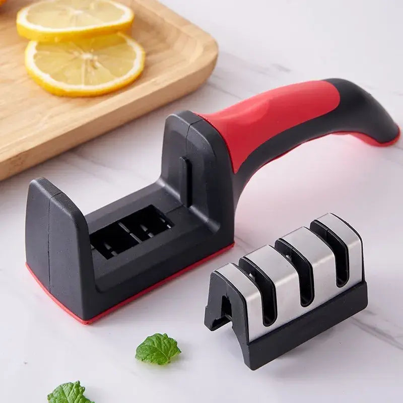 3-in-1 Knife Tool – Sharpener & Peeler Rafirise