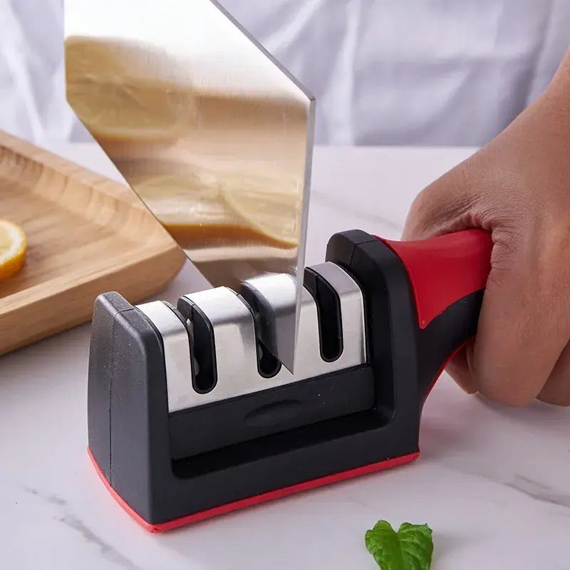 3-in-1 Knife Tool – Sharpener & Peeler Rafirise