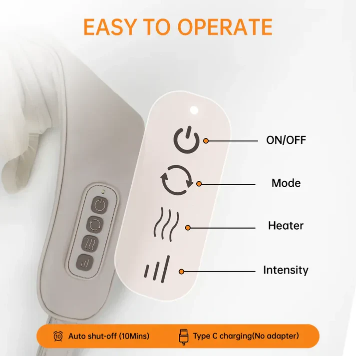 Kneading Massager (Shoulder and Neck) – مدلك عجن للكتف والرقبة Al-Meezan