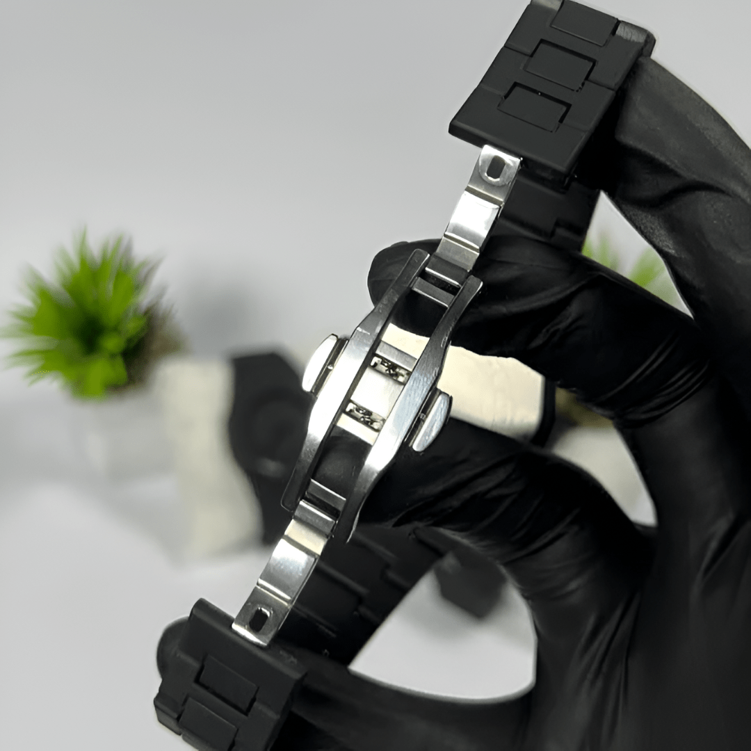Black Arabic Aura Watch Al-Meezan
