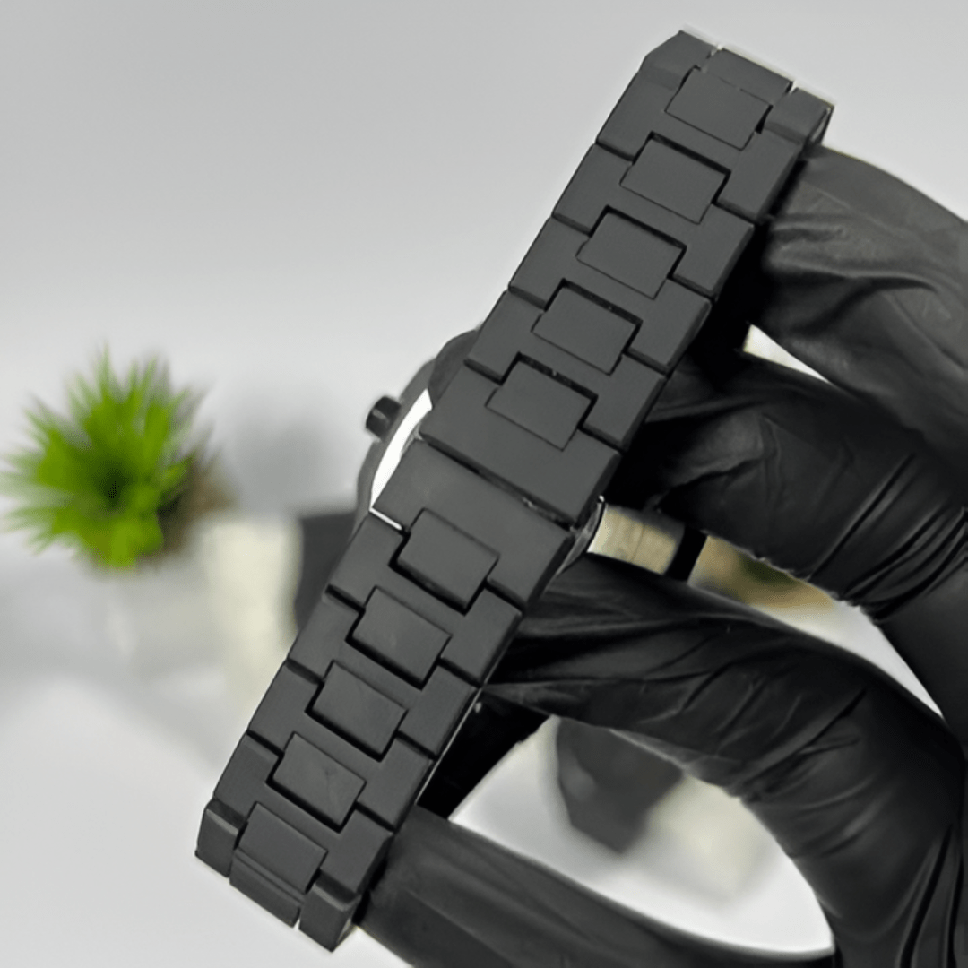Black Arabic Aura Watch Al-Meezan