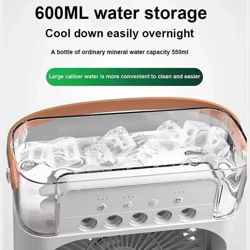Portable Cooler Fan with Mist Rafirise