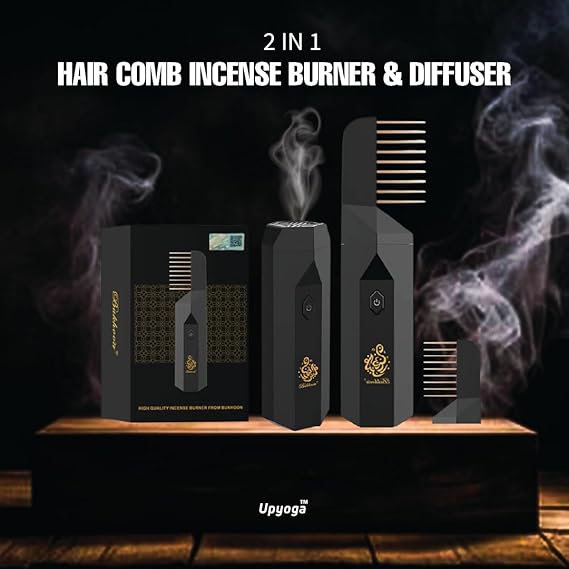 2 in 1 Hair Comb Incense Burner Al-Meezan