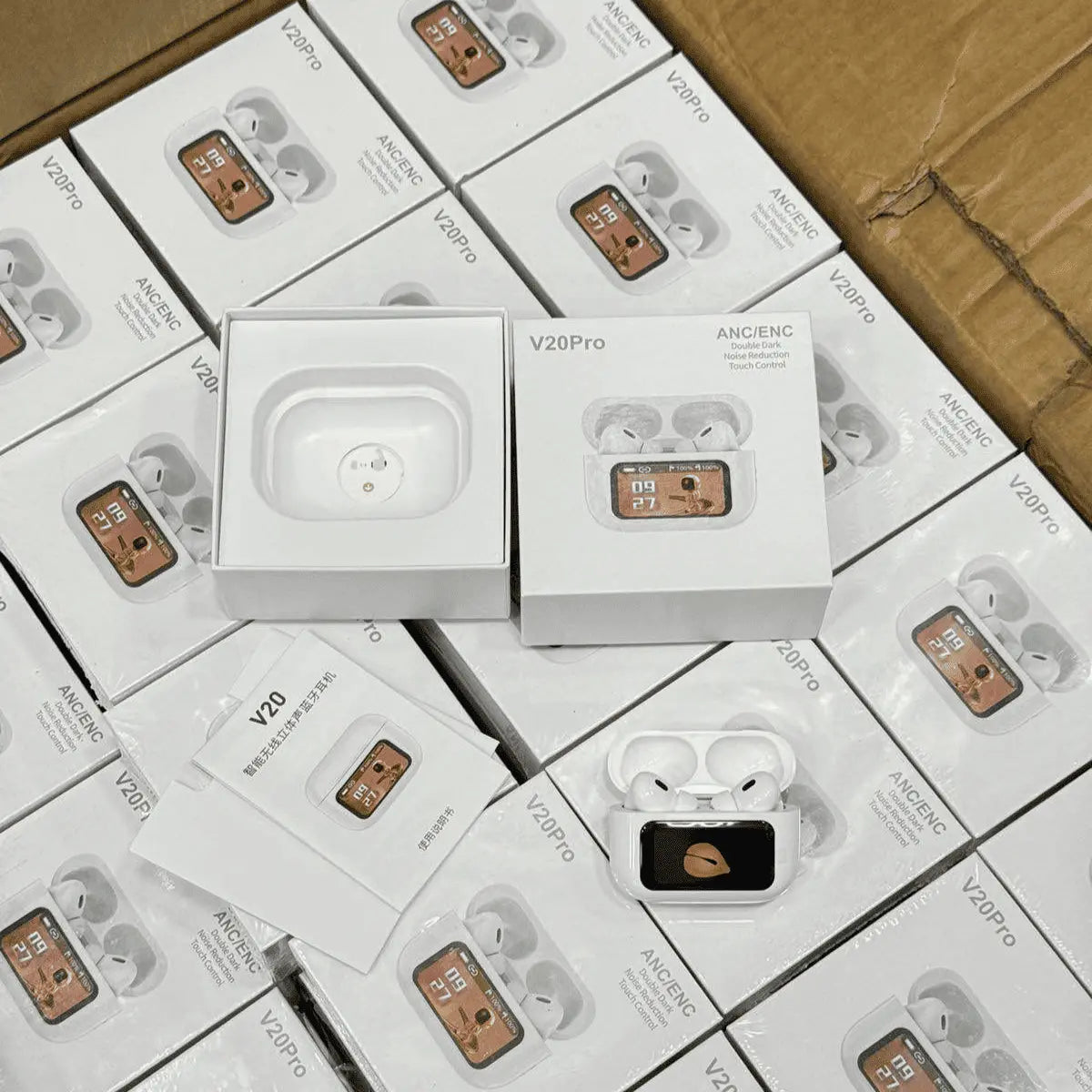 Wireless AirPods with Display Case Rafirise
