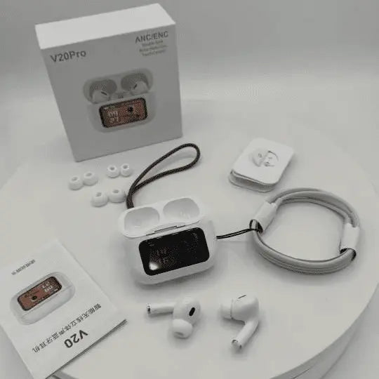 Wireless AirPods with Display Case Rafirise