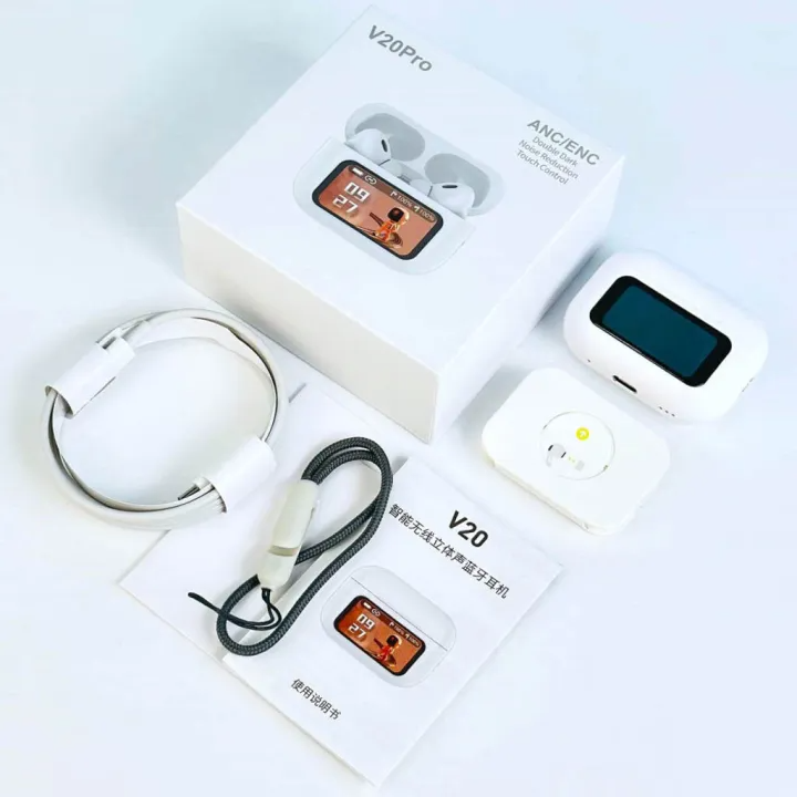 Wireless AirPods with Display Case Rafirise