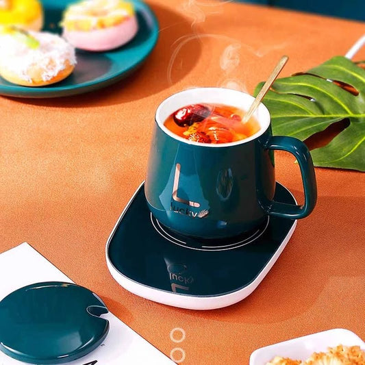 Electric Coffee Mug Warmer Set Al-Meezan
